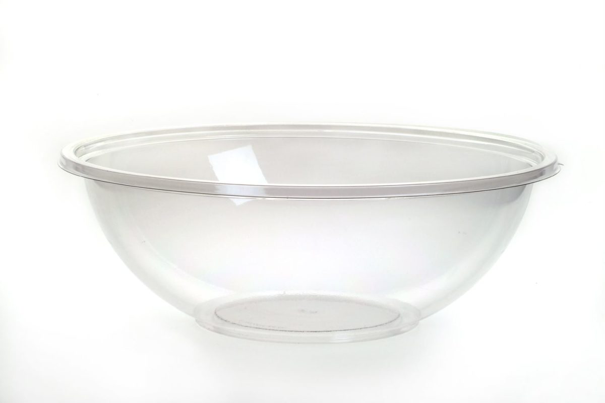 Clear Round Bowls / Poke Bowls