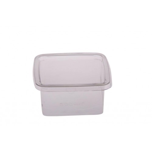 PET Square Containers and Lids